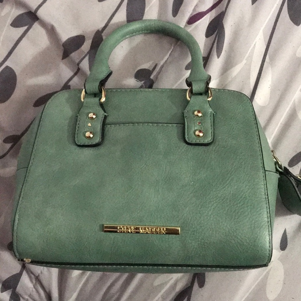 Steve Madden green crossbody purse